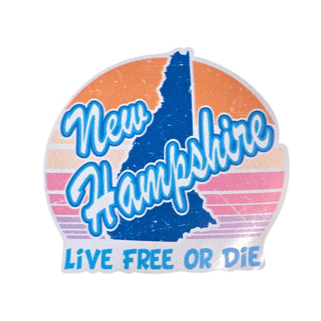Sticker - NH Sun Live Free or Die