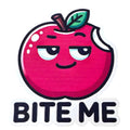 Sticker - Smirking Apple