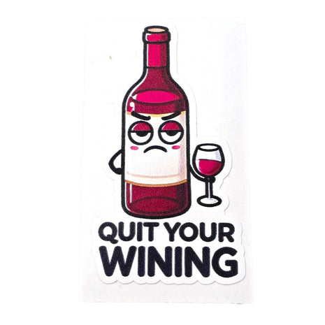 Sticker - Fed Up Wine