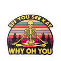 Sticker - Skeleton Meditation