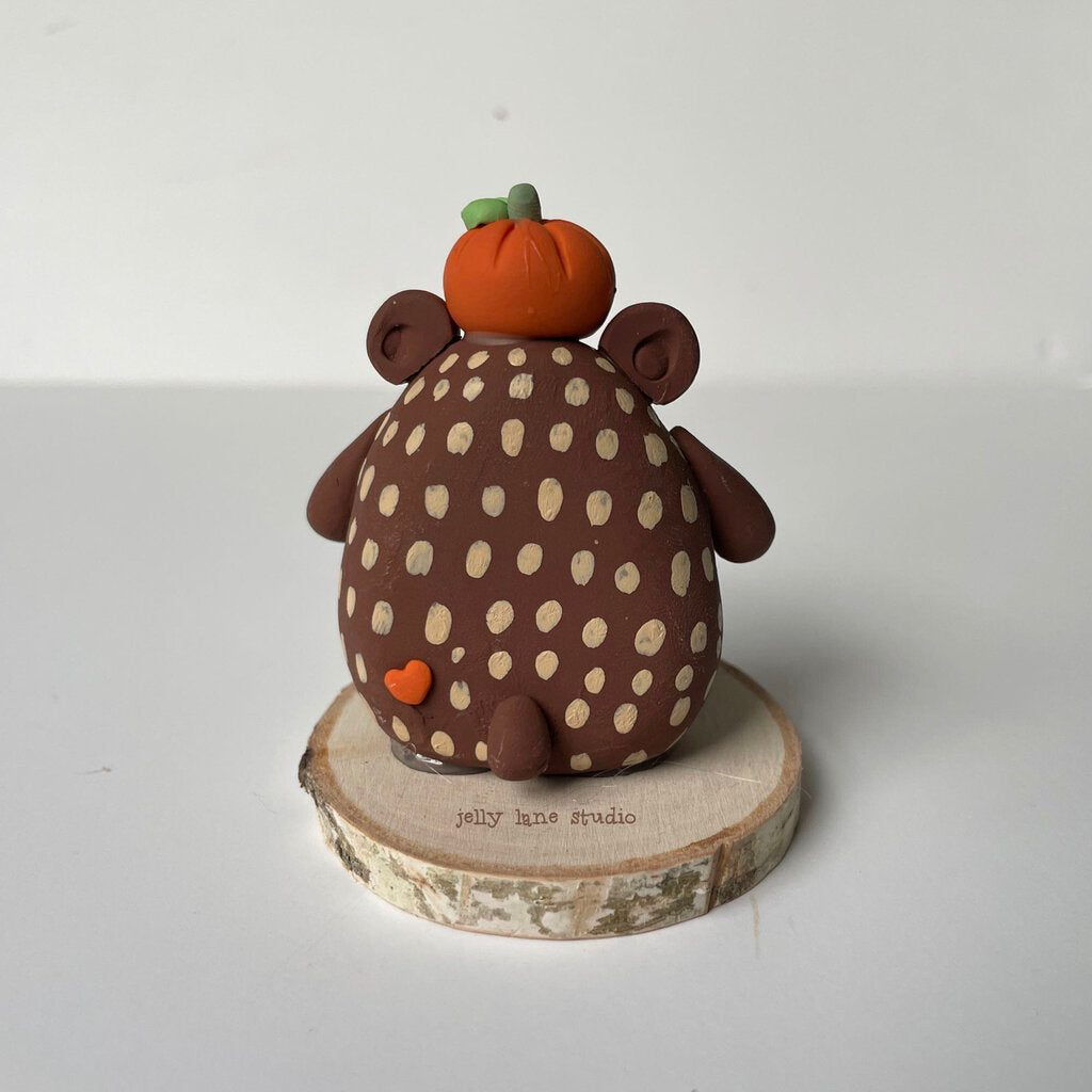 PUMPKIN BEAR DESK FRIEND