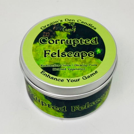 CORRUPTED FELSCAPE - Tin - Dragon's Den Candles