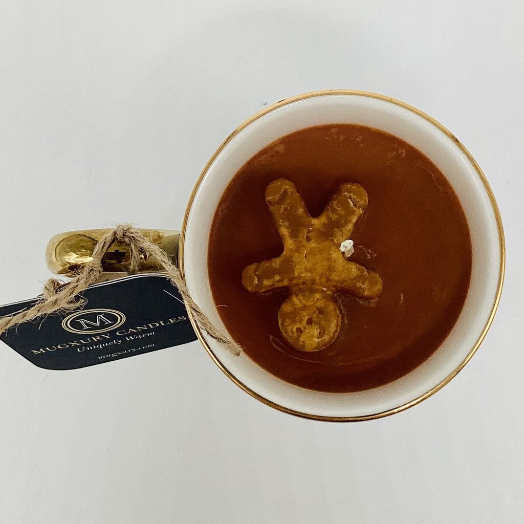Gingerbread (Train Mug) - Mug Candle - 100% soy wax