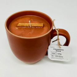 Cinnamon Stick (Brown Mug) - Mug Candle - 100% soy wax - view 1