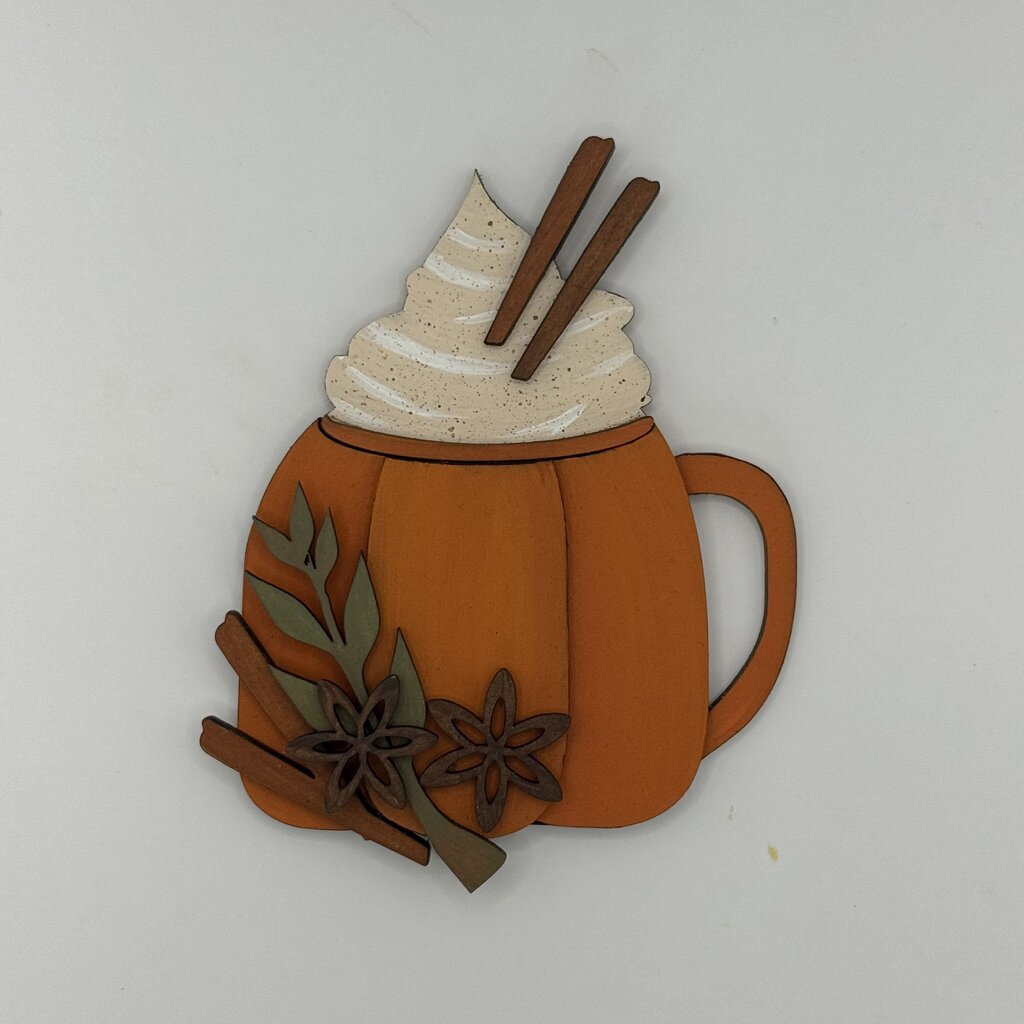 Pumpkin Spice Mug Tiered Tray Item