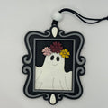 Floral Ghost Ornament