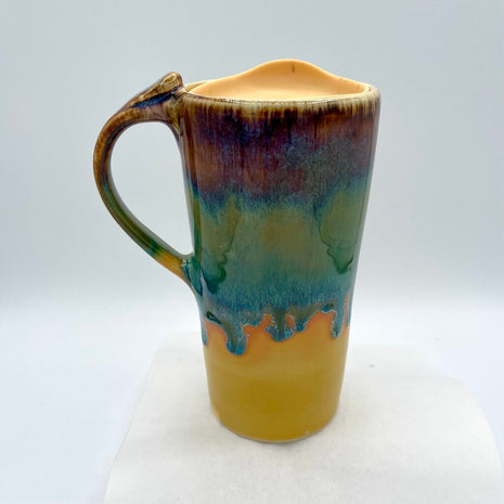 Travel Mug- Yellow Rainbow