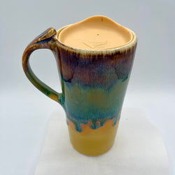Travel Mug- Yellow Rainbow - view 2