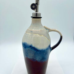 Oil Cruet- Red/White/Blue - view 2