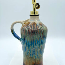 Oil Cruet- Copper/Pearl Rain - view 1