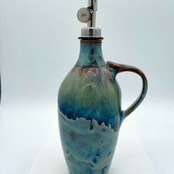 Oil Cruet- Denim Jasper Flux - view 2