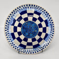Platter- Cobalt Gingham