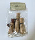 Wood Turned Snowmen
