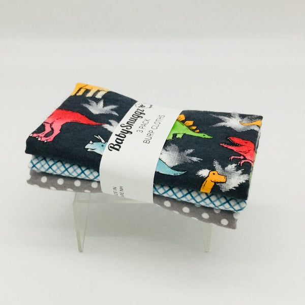 3 Pack Burp Cloths