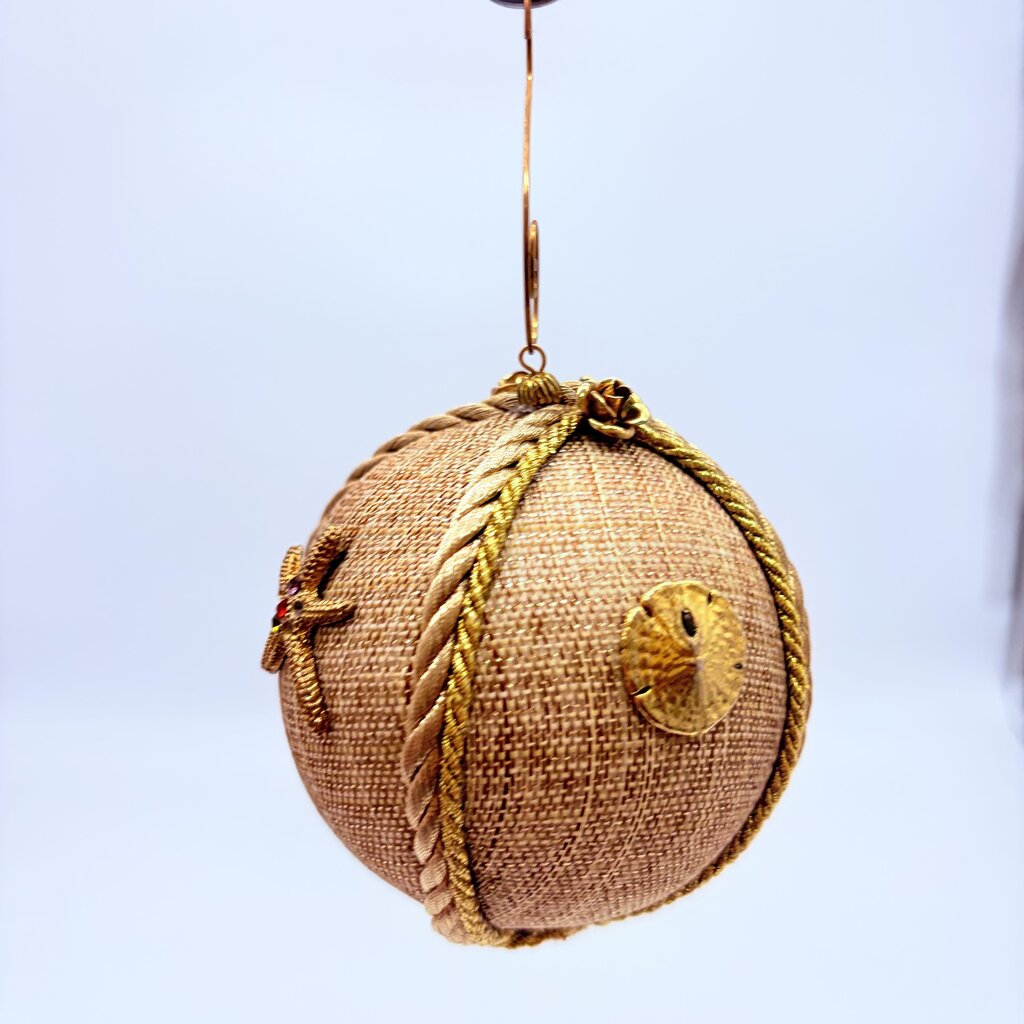 Mermaid ornament Gold