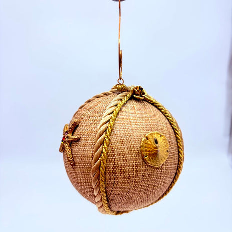 Mermaid ornament Gold