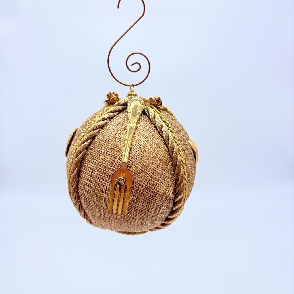 Mermaid ornament Gold
