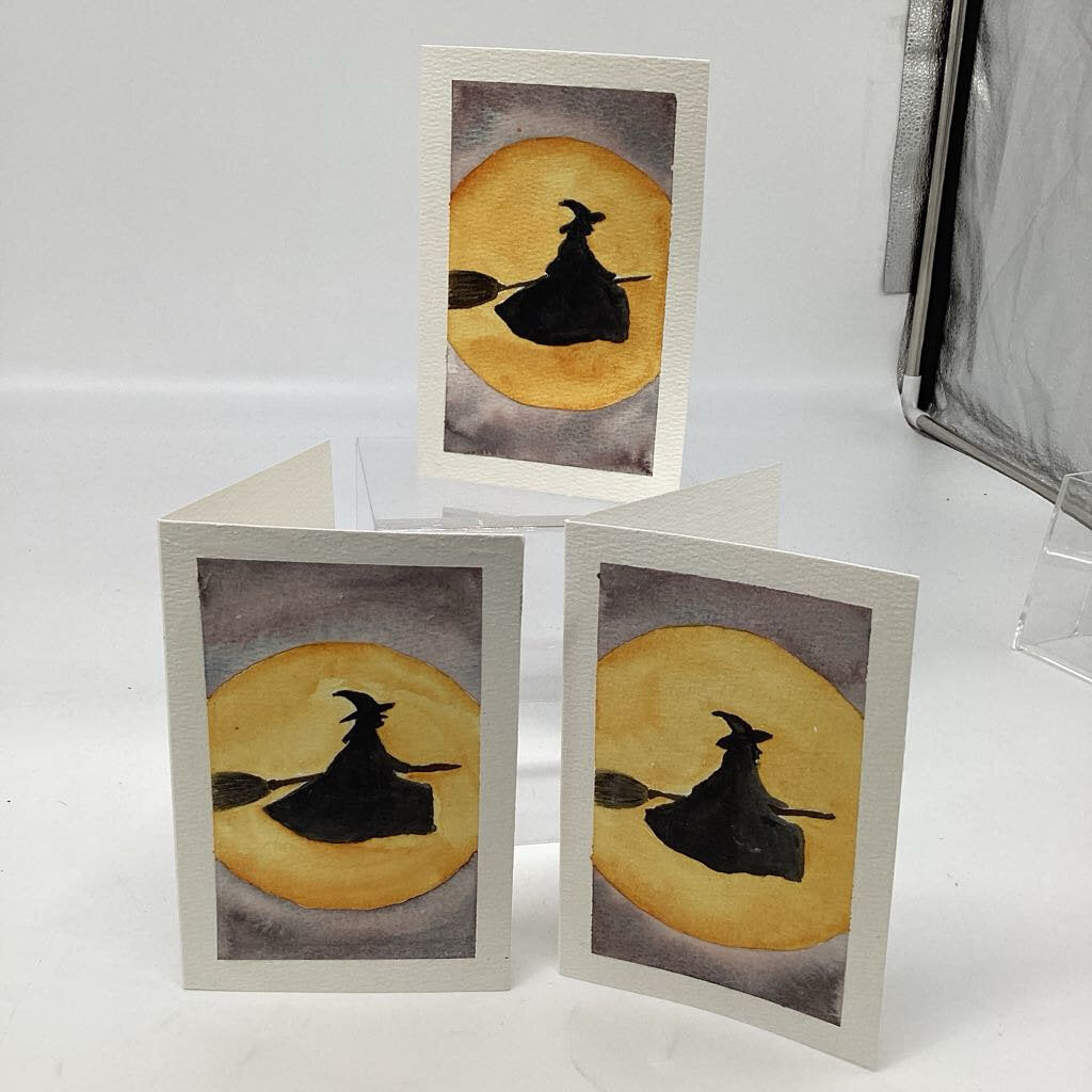 Halloween Card - Witch