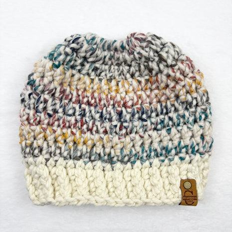 Wool Messy Bun Hat - Hudson Bay
