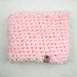 Chunky Infinity Scarf - Soft Pink - view 2