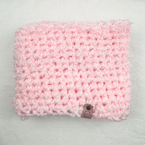 Chunky Infinity Scarf - Soft Pink