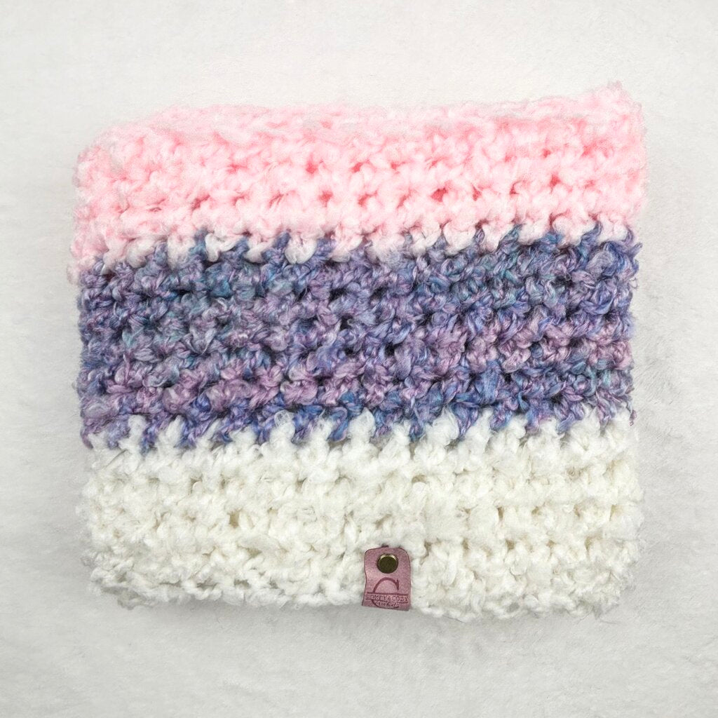 Chunky Infinity Scarf - Pastel Shades