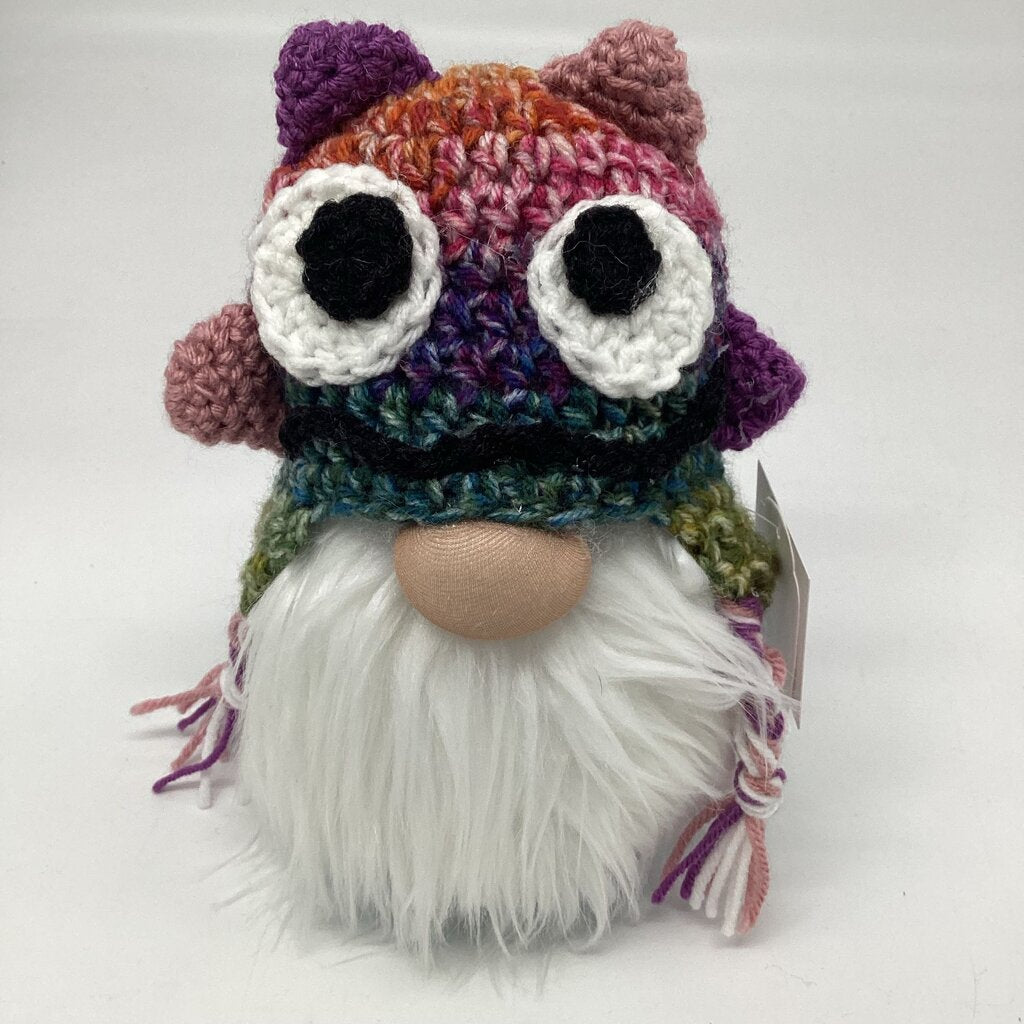 Crochet monster hat gnome