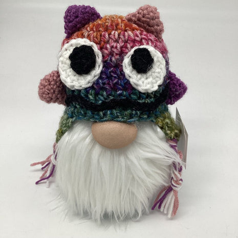 Crochet monster hat gnome