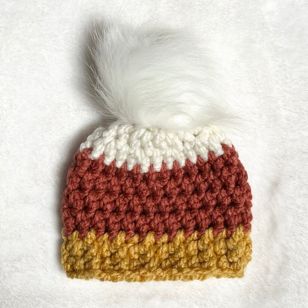 Candy Corn Hat - 0-3 month