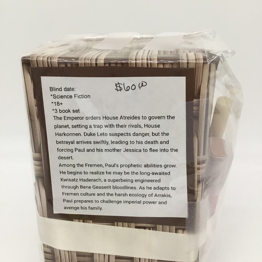 Blind date with a book, 3 book series