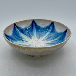 Appetizer Bowl- Blue/White Flux - view 2