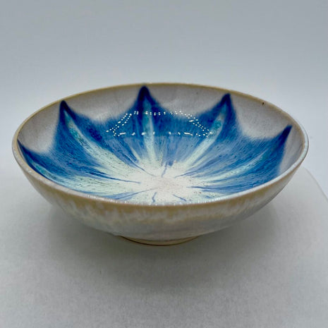 Appetizer Bowl- Blue/White Flux