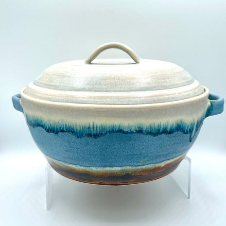 Dutch Oven- Pearl/Blue/Copper
