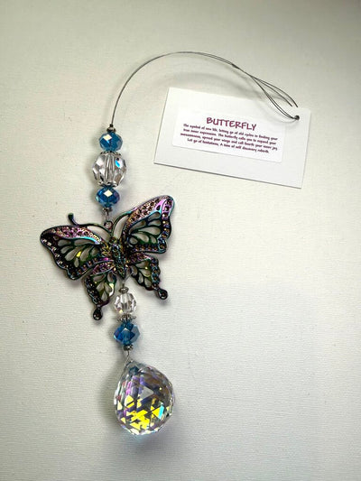 Butterfly Iridescent Suncatcher