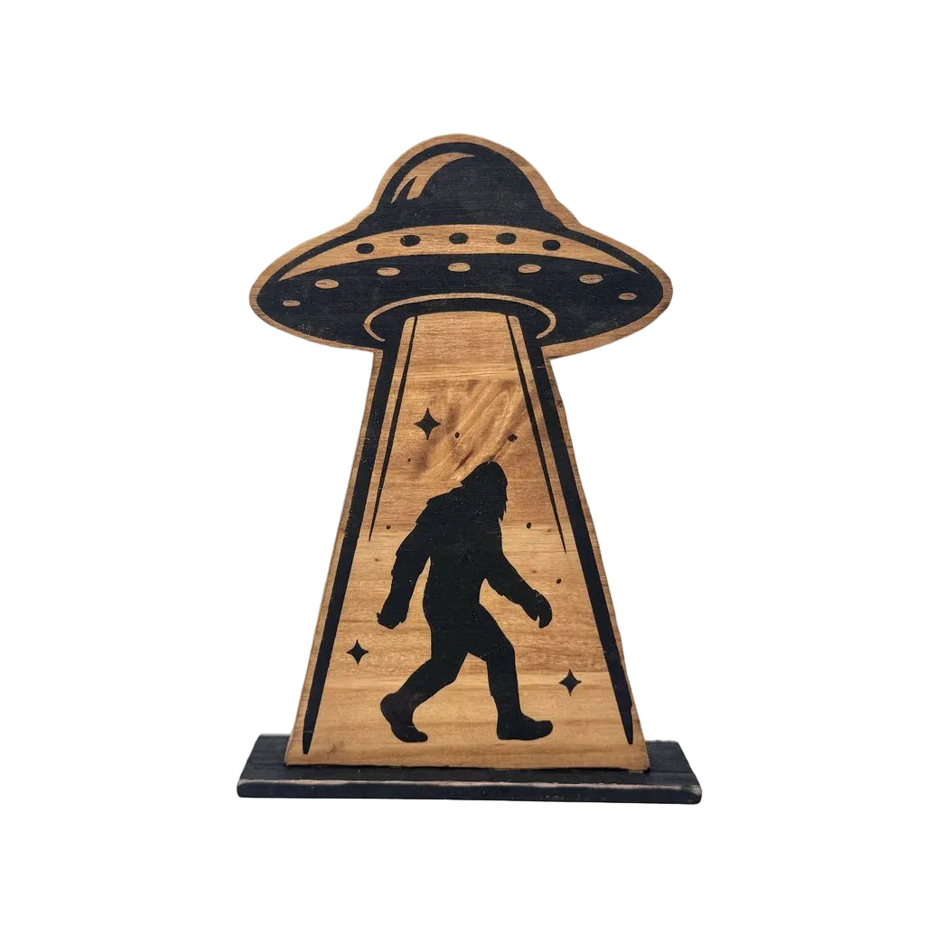 Bigfoot UFO shelf sitter