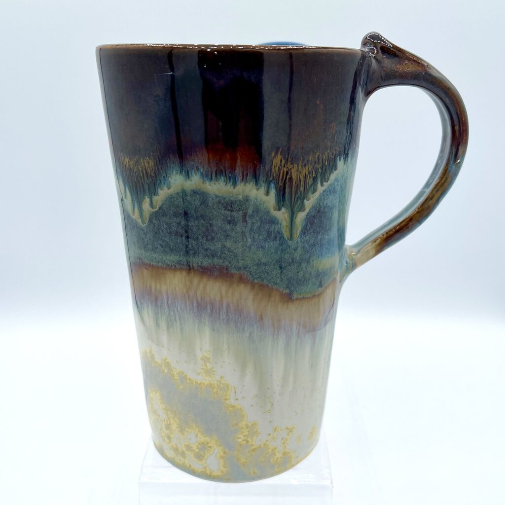Travel Mug w/Lid- Jasper/Pearl