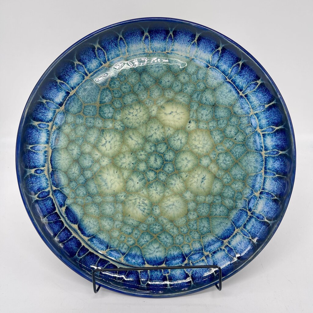 Serving Platter- Cobalt/Rain FP