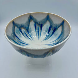 Soup/Cereal Bowl- Violet/Cobalt Flux - view 1