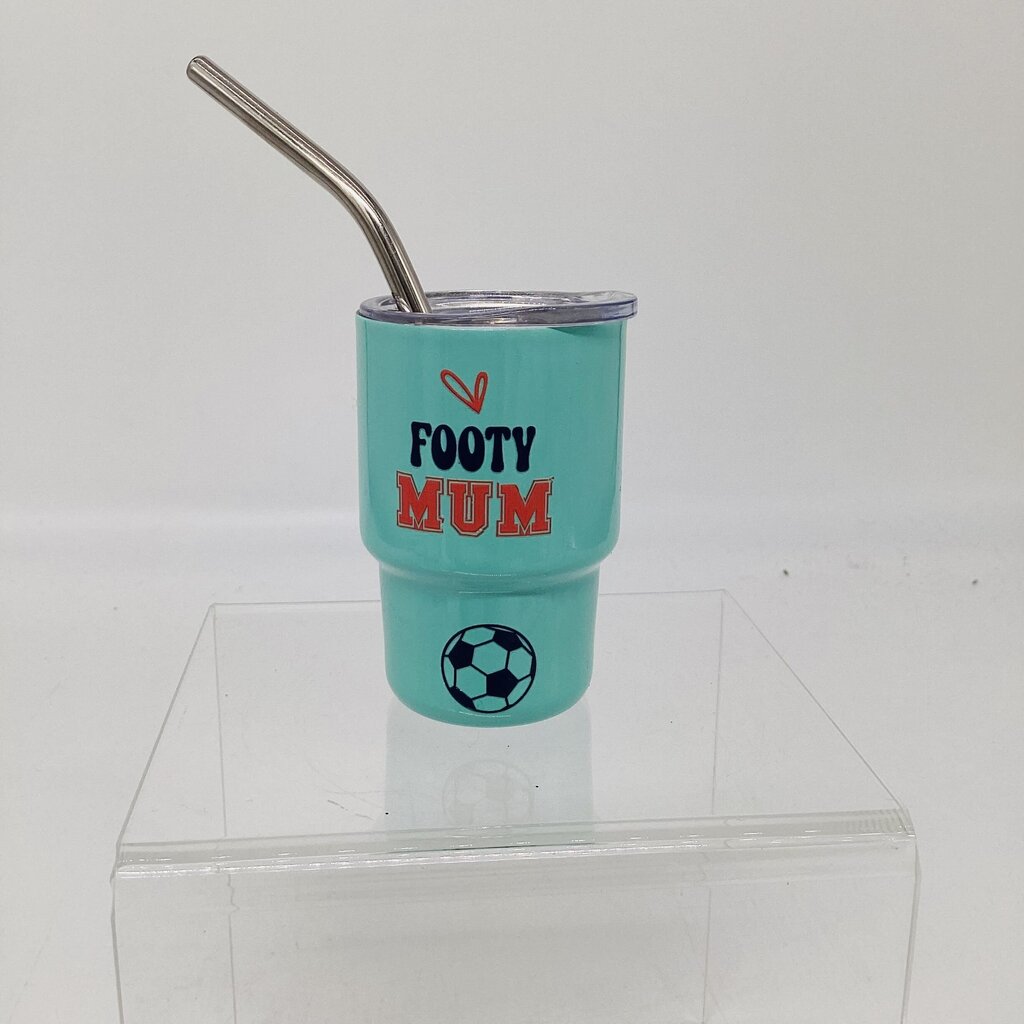 Mini tumbler- footy mum
