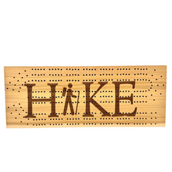 Hike Cribbage Board - view 1