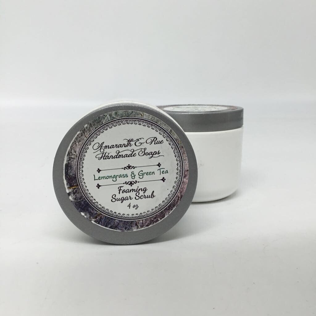 Lemongrass and Green Tea Foaming Face Scrub