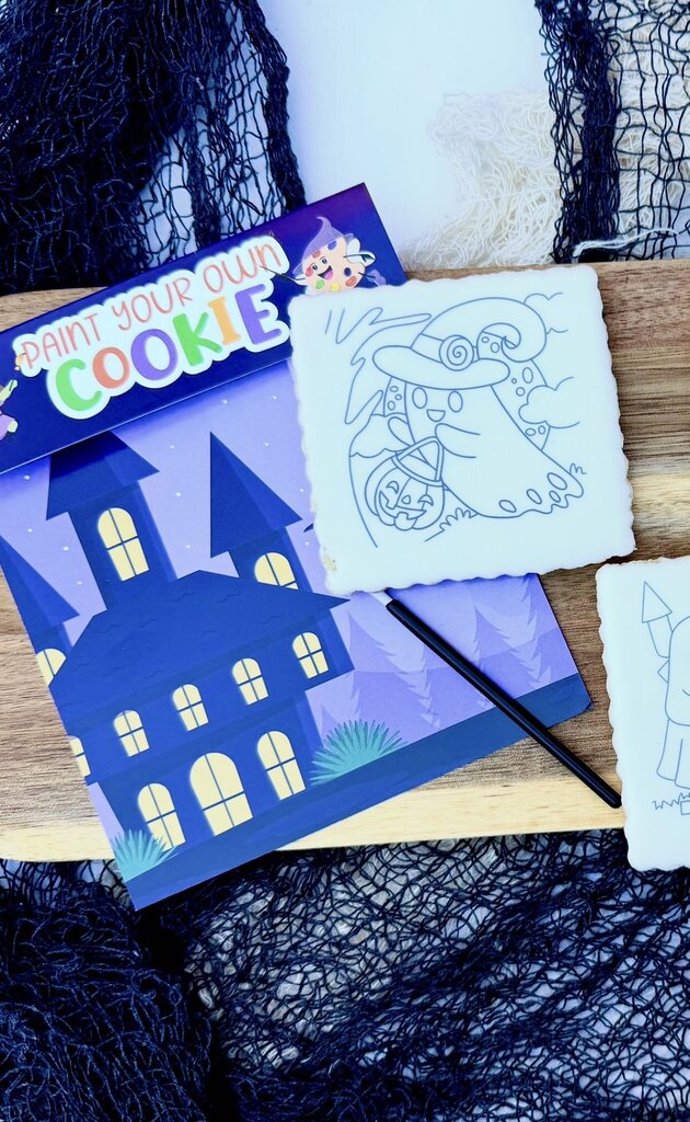 Paint Your Own (PYO) Trick or Treat Sugar Cookie