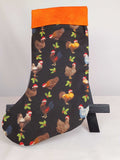 Stocking Christmas Chickens