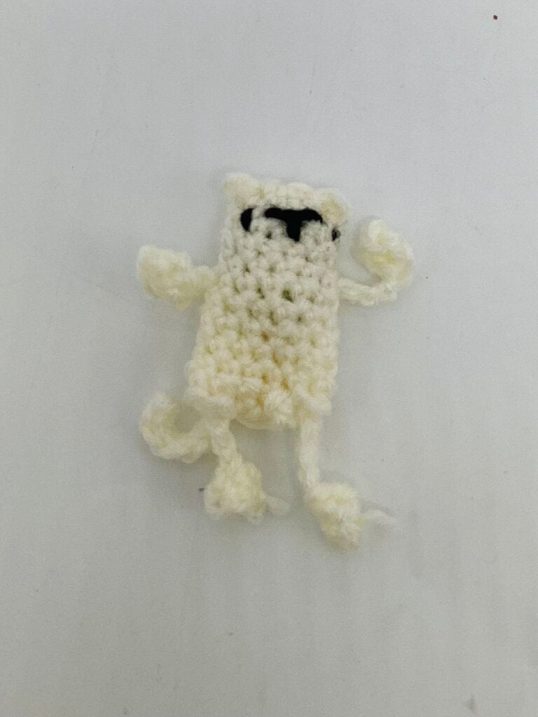 White Fidget Pocket Cat