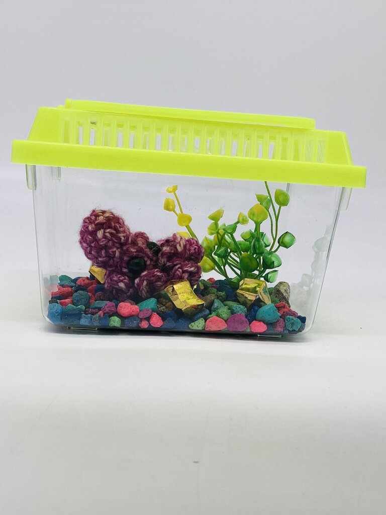Purple Octopus Desk Pet