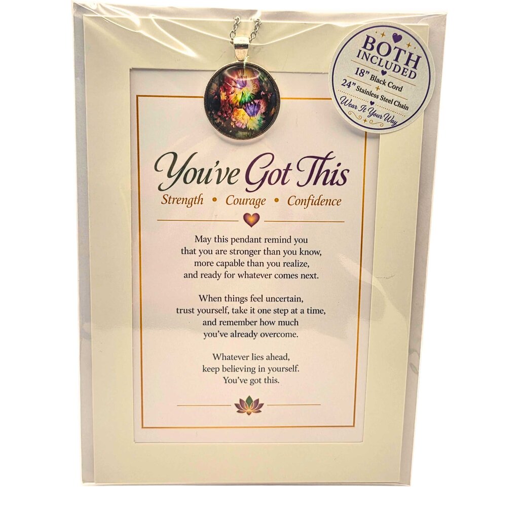 You've Got This Keepsake Pendant
