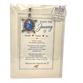 Enjoy The Journey Turtle Keepsake Pendant