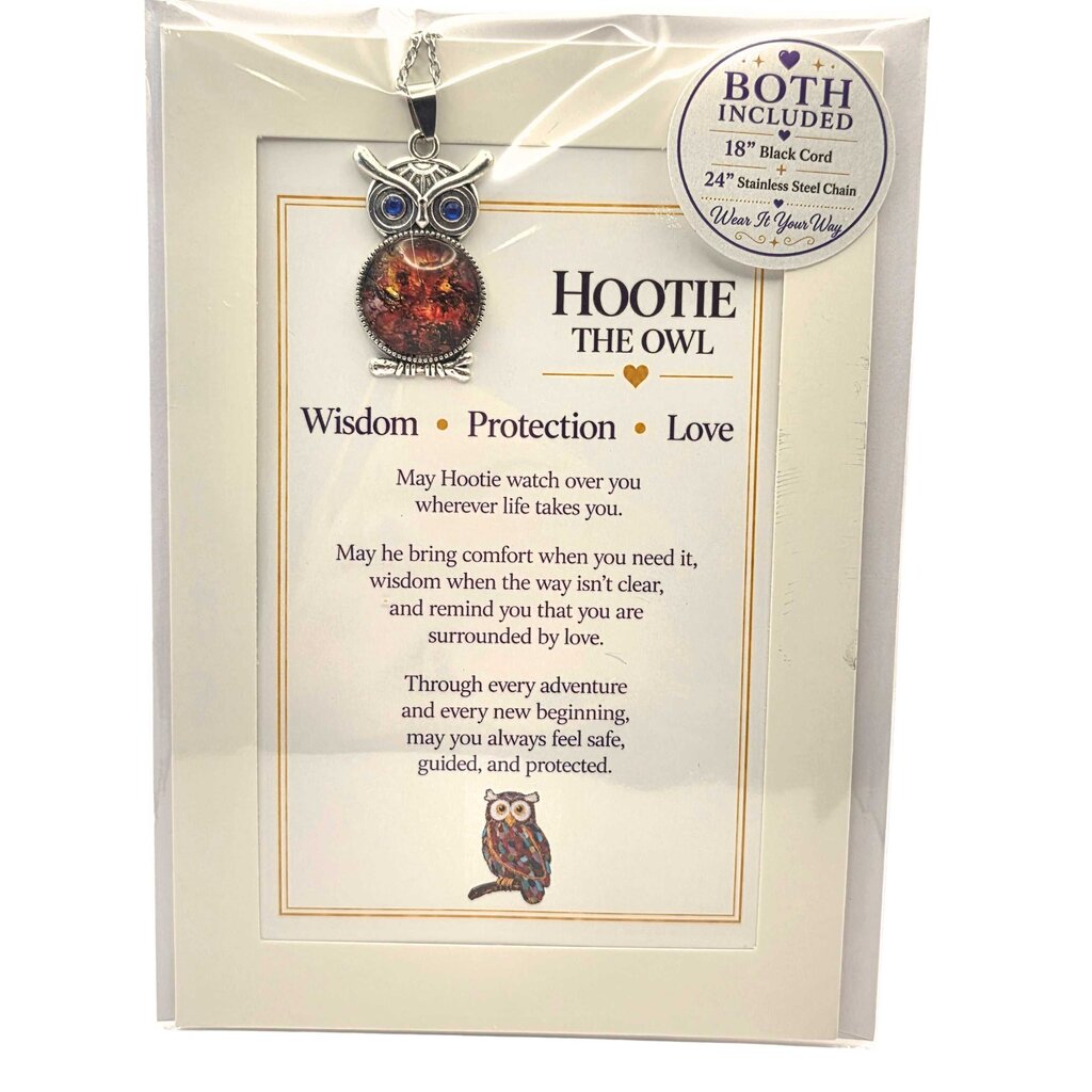 Hootie The Owl Keepsake Pendant