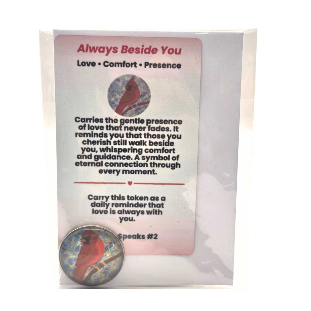 Always Beside You Cardinal Keepsake Token