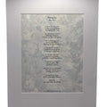 Miracles Poetry Print